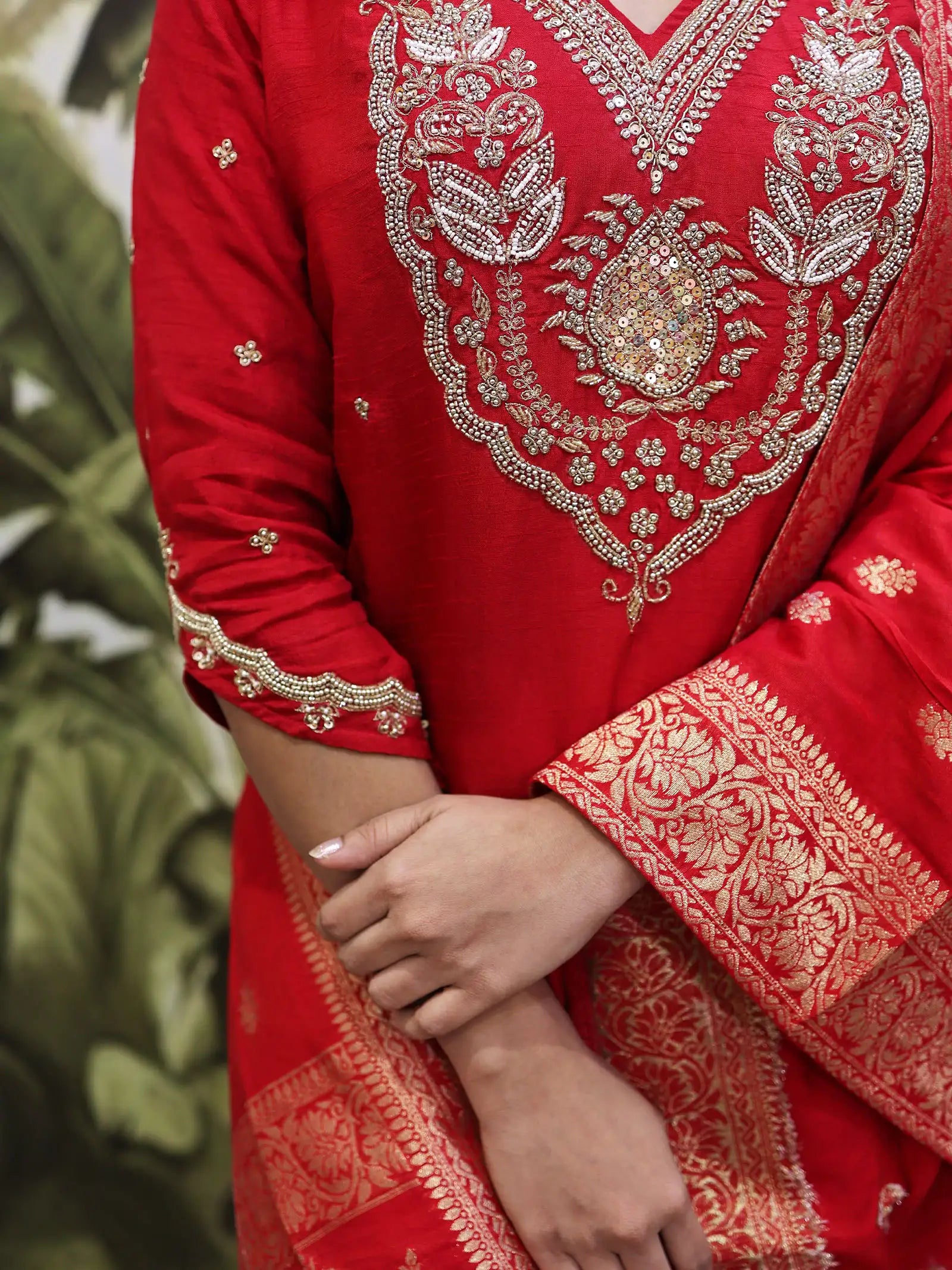 Sindoor Dola Silk Suit