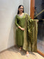 Premium Dola silk suit