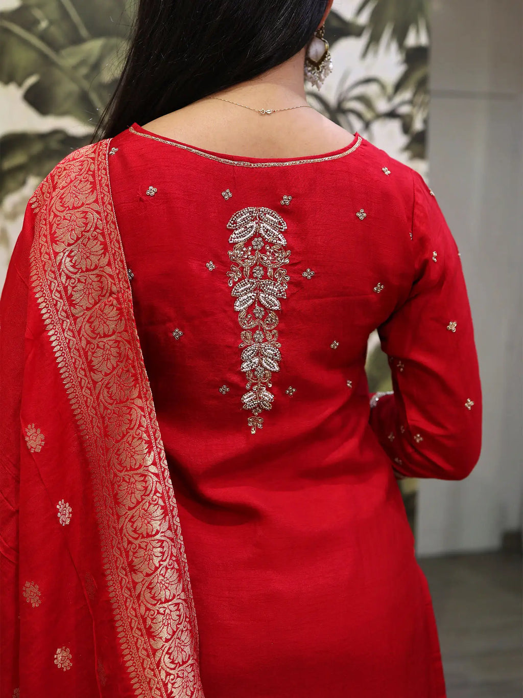 Sindoor Dola Silk Suit