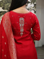 Sindoor Dola Silk Suit