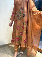 Banaras Mul Chanderi suit