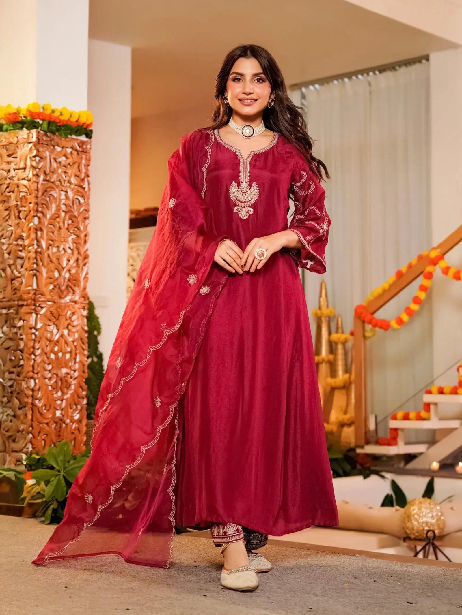 Rassian Silk Suit