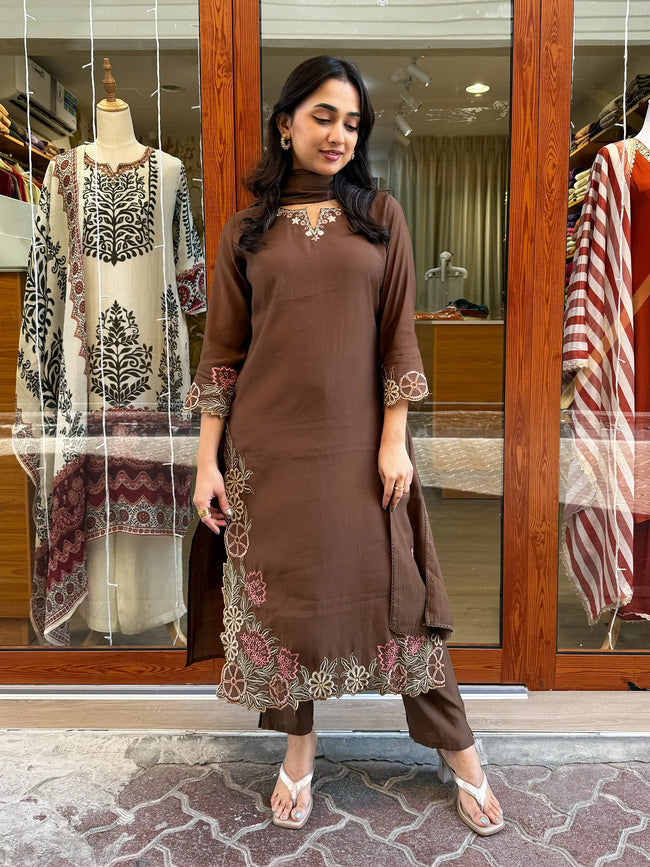 Dunes Brown Suit Hover Image