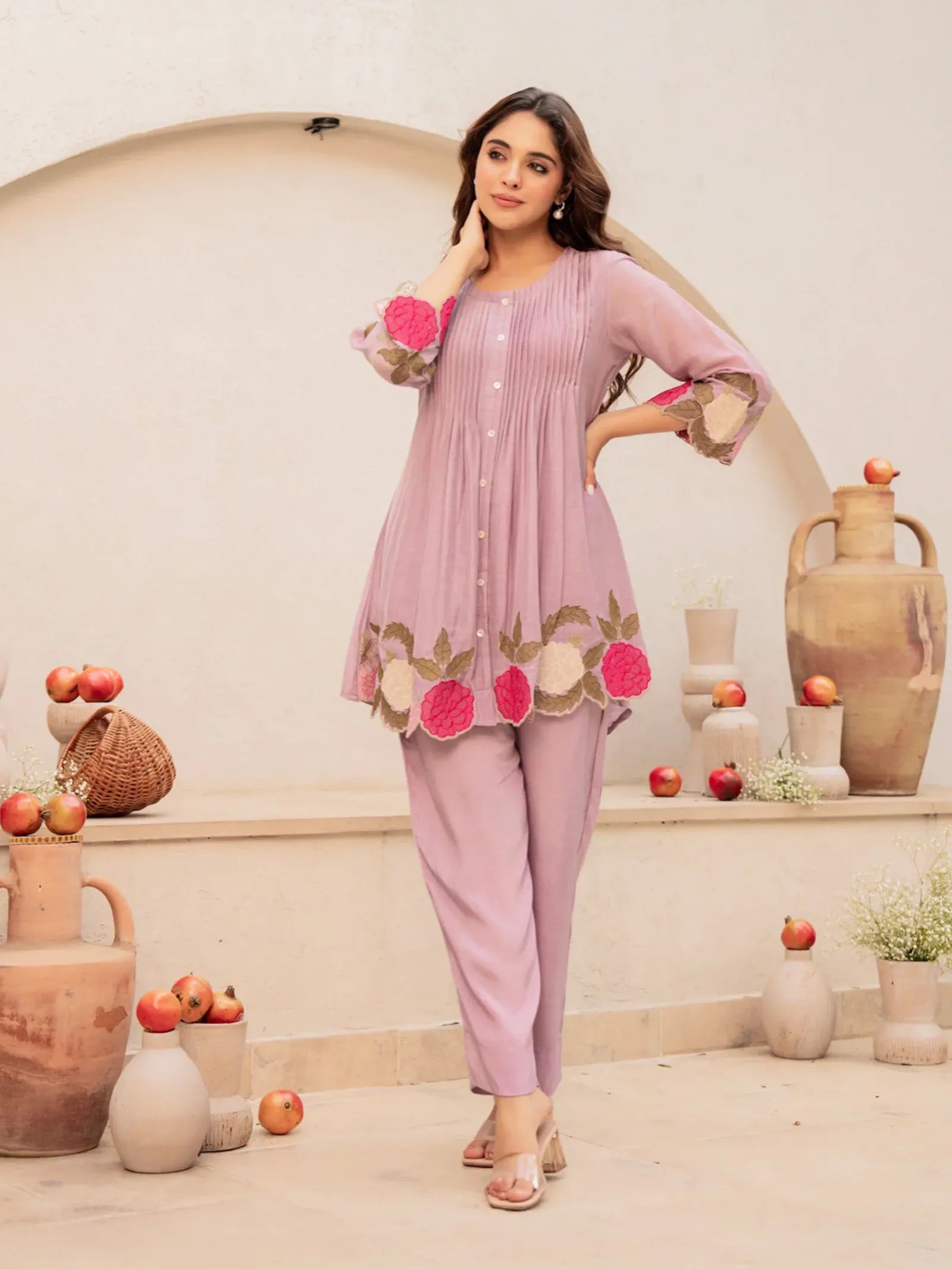 Mal Chanderi Co-ord