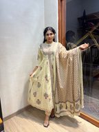 Cotton Anarkali Suit