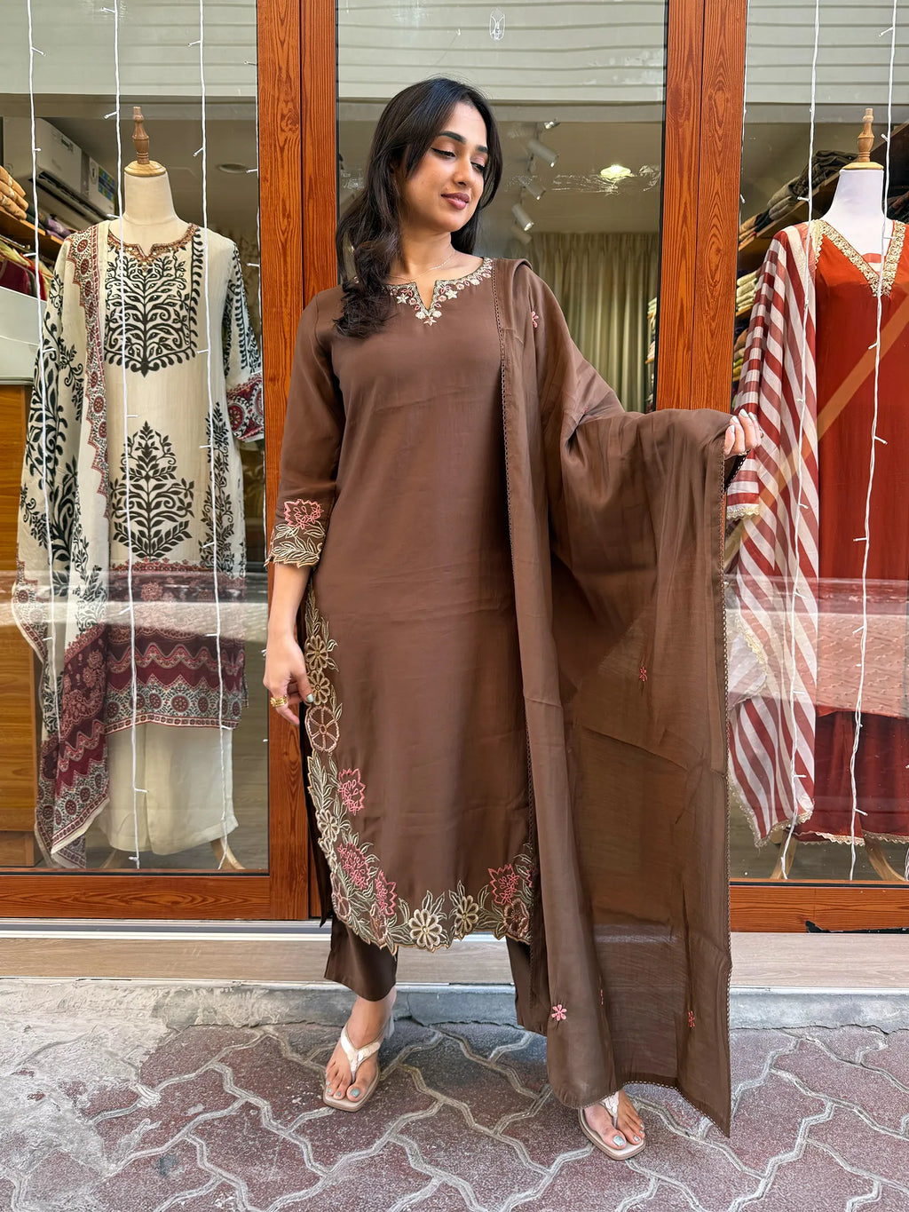 Dunes Brown Suit