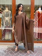 Dunes Brown Suit