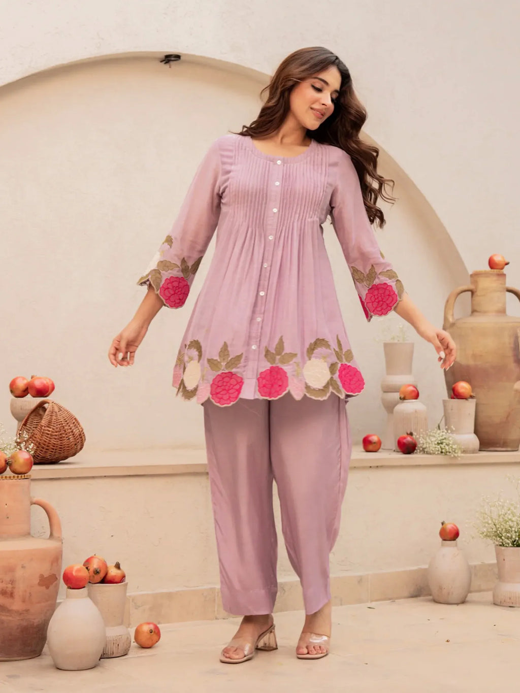 Mal Chanderi Co-ord