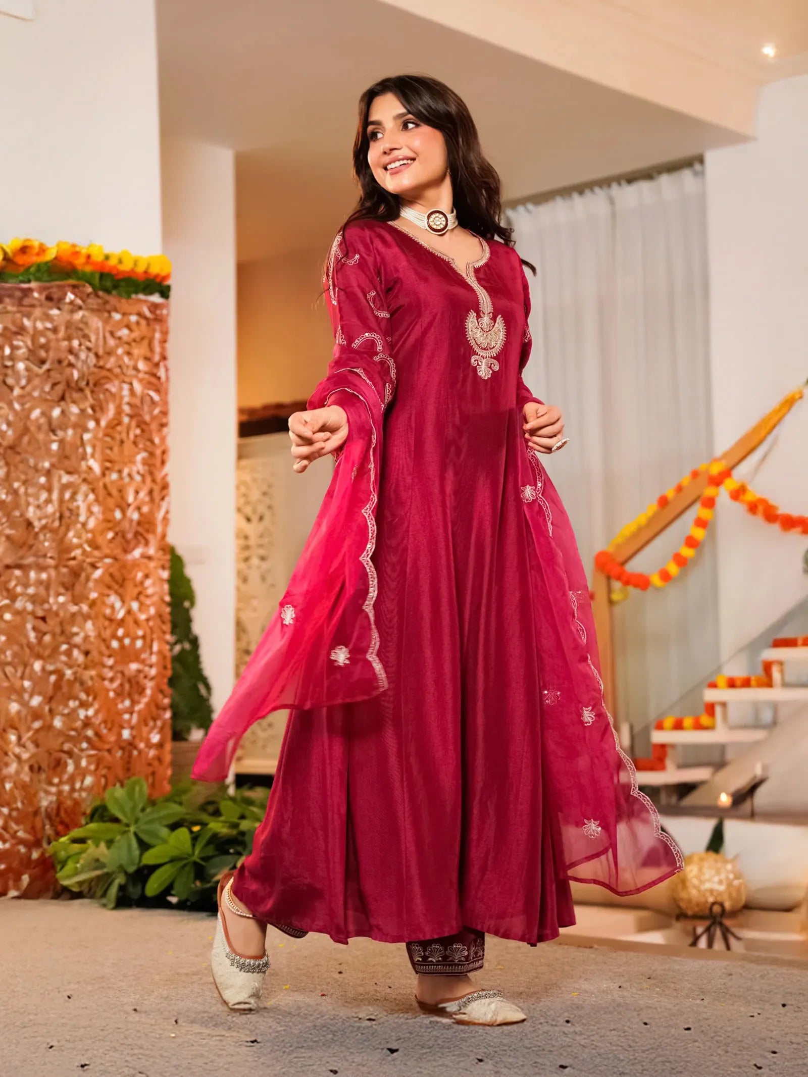Rassian Silk Suit