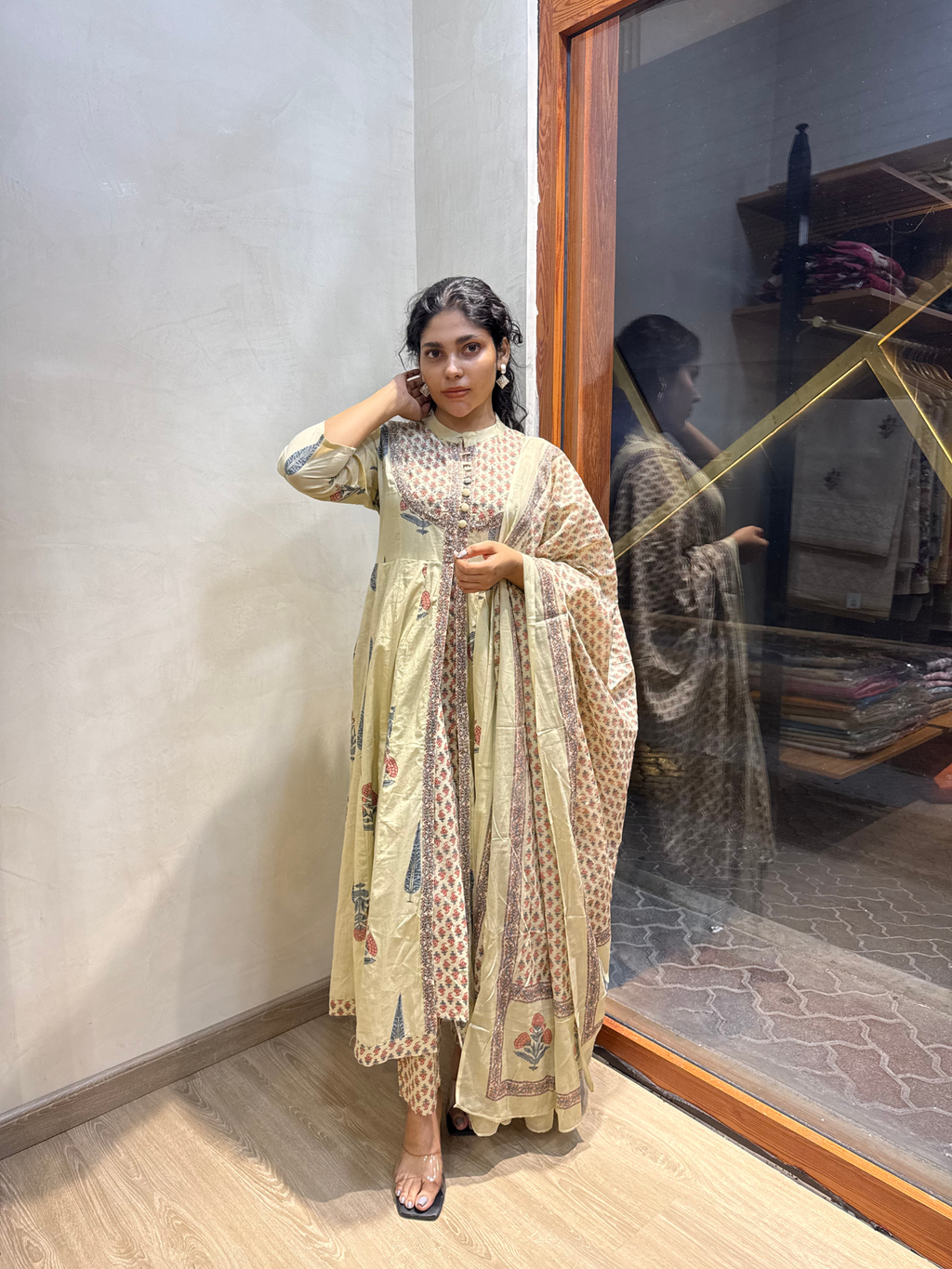 Cotton Anarkali Suit