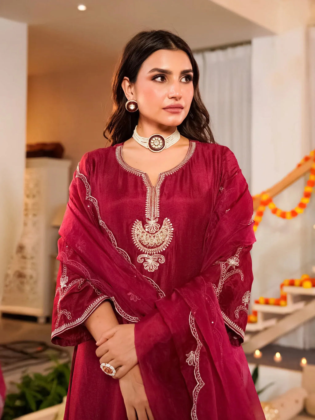 Rassian Silk Suit