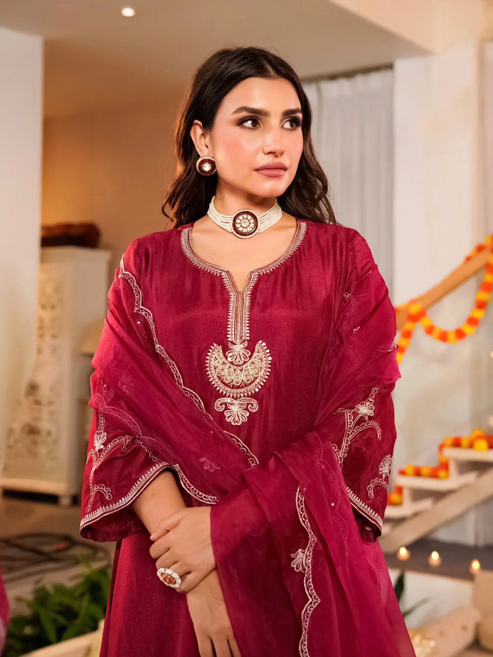 Rassian Silk Suit
