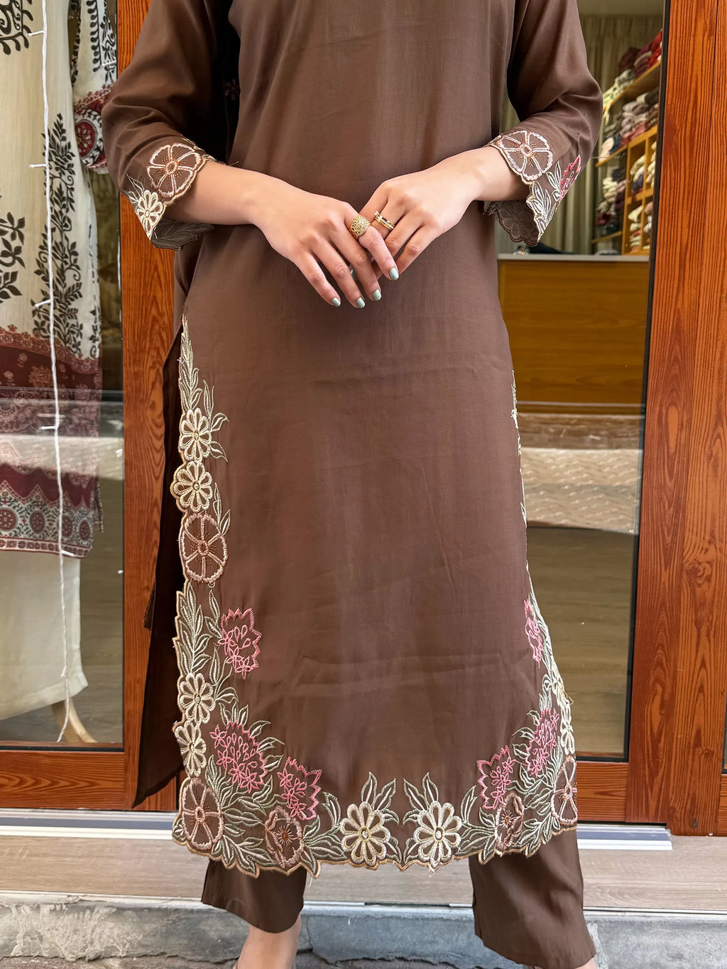 Dunes Brown Suit