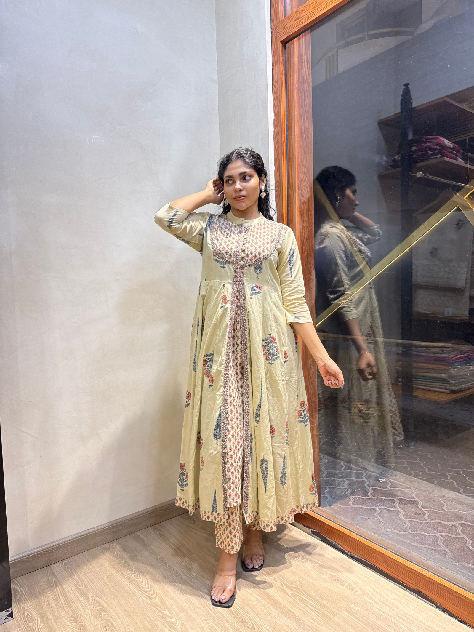 Cotton Anarkali Suit