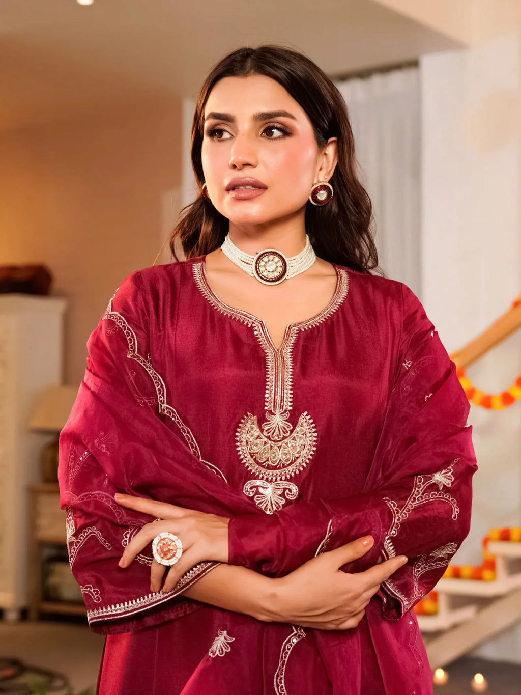 Rassian Silk Suit