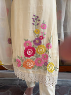 3D Appliqué Suit Set