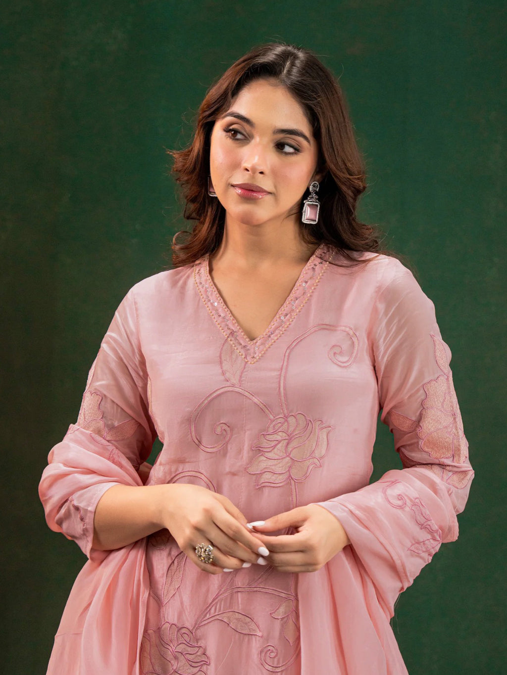 Blush Pink Suit Set