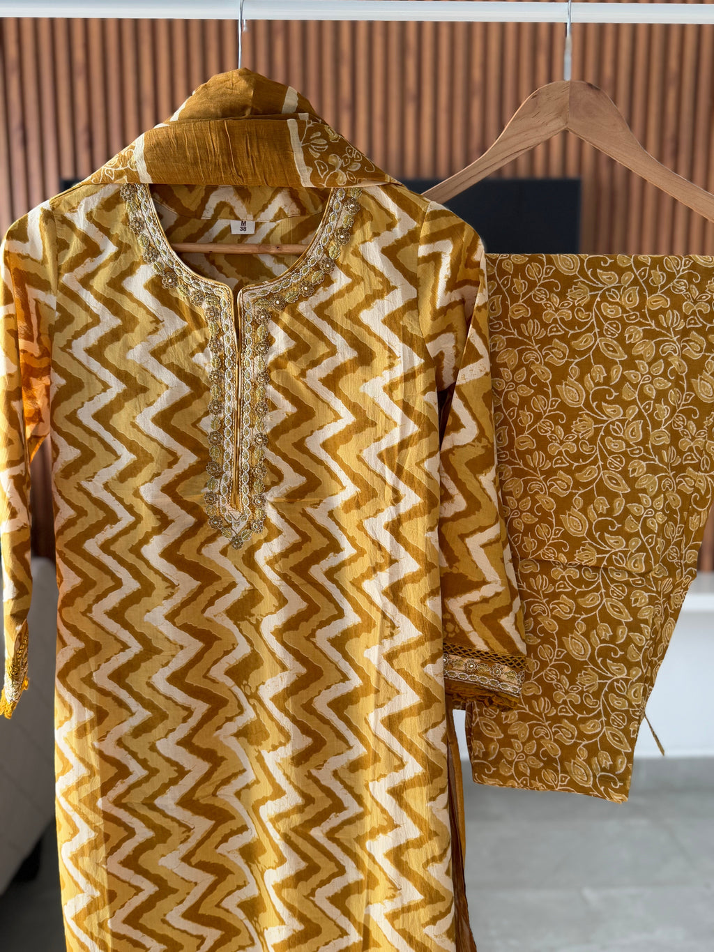 Maya cotton suit set