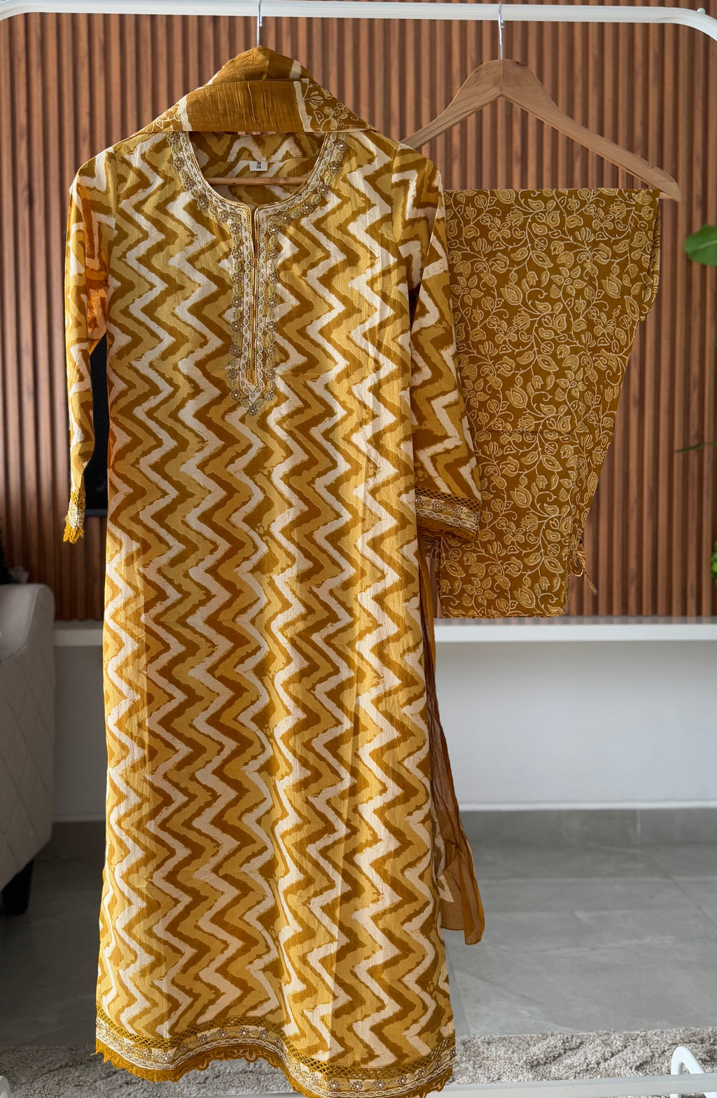 Maya cotton suit set