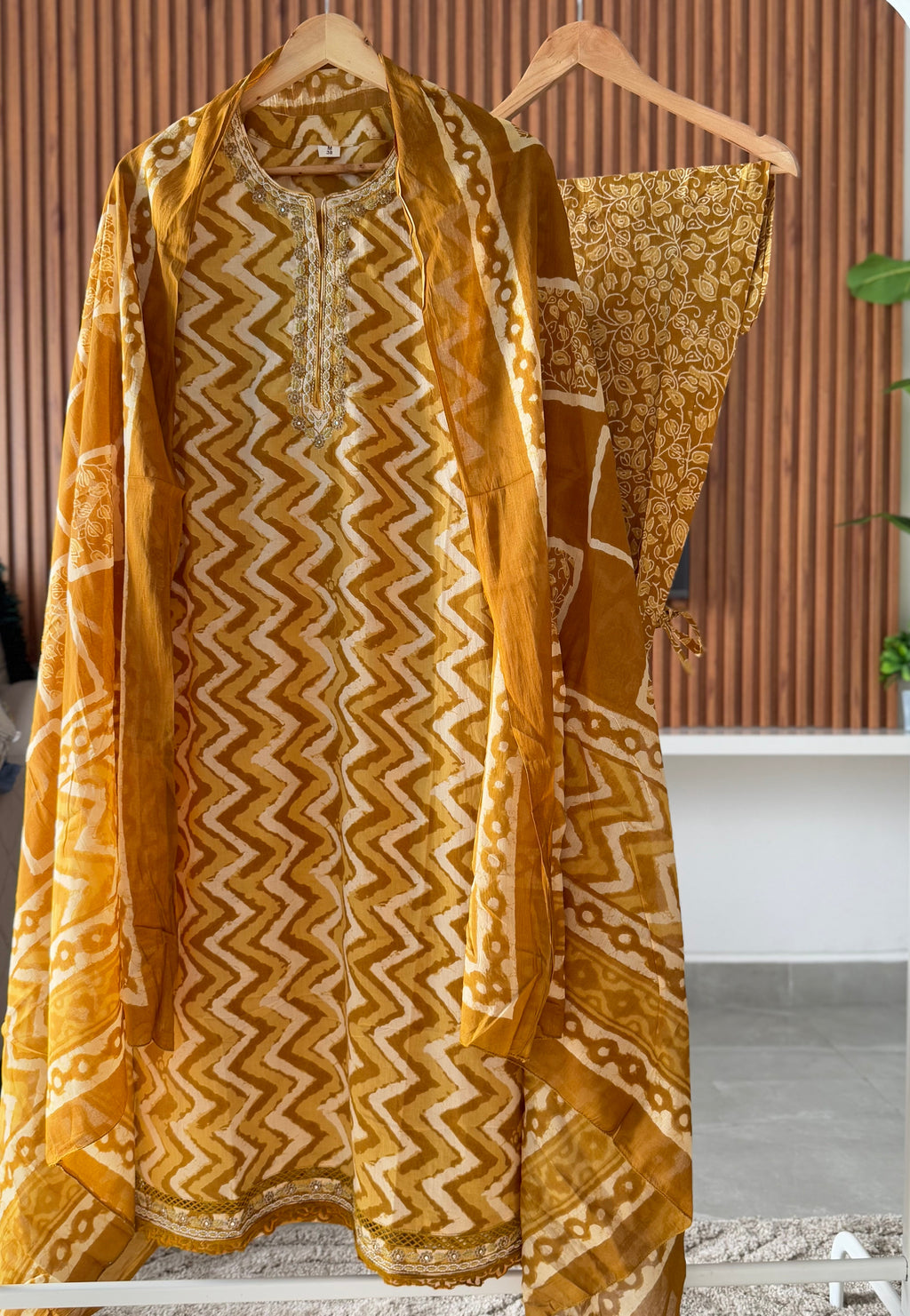 Maya cotton suit set