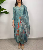 Premium shimmer tissue hand work suit