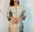 Shraddha Tissue silk suit