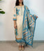 Shraddha Tissue silk suit