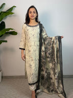 Sanam Muslin silk suit
