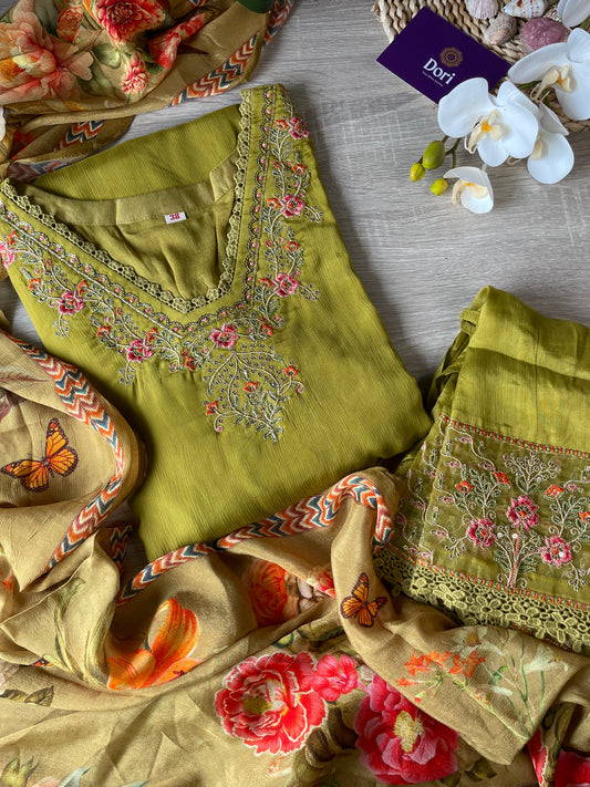 Pure Chinnon suit set