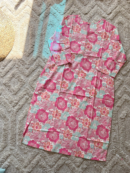 Amara cotton kurti (plus sizes)