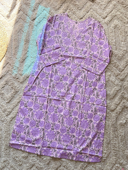 Amara cotton kurti (plus sizes)
