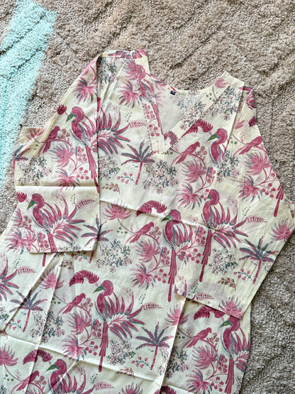 Amara cotton kurti (plus sizes)