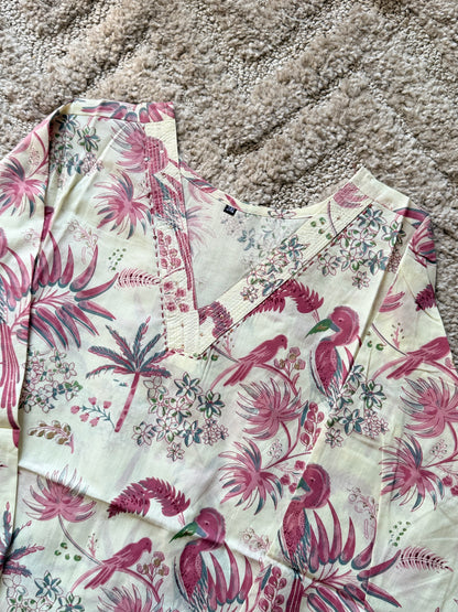 Amara cotton kurti (plus sizes)