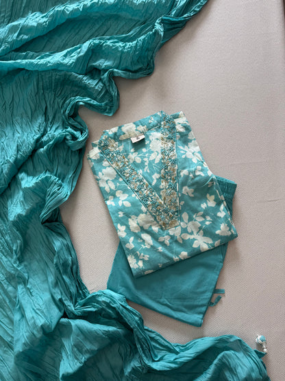 Nira cotton suit set