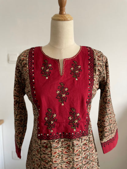 Kalamkari kurti