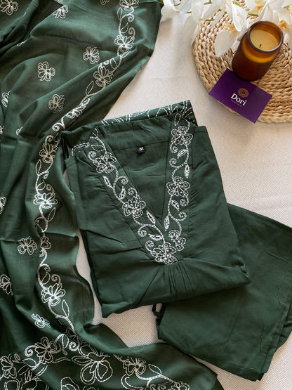 Cotton suit set