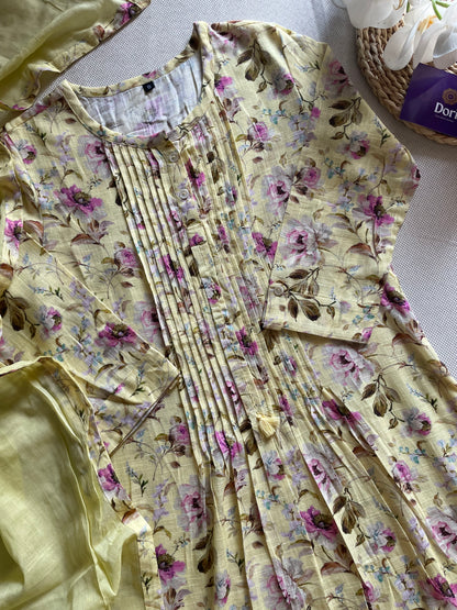 Linen suit set