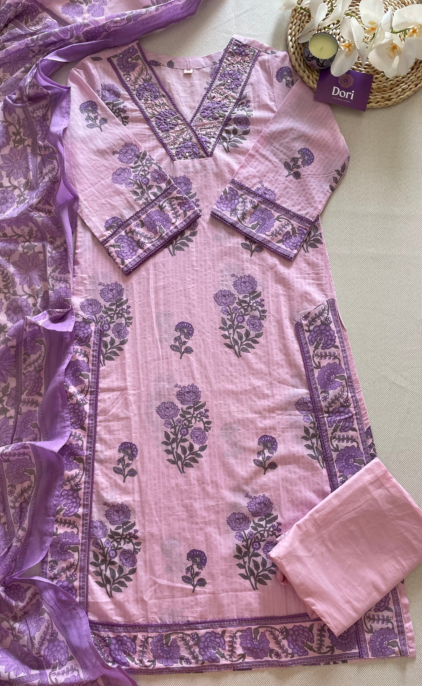 Cotton suit set