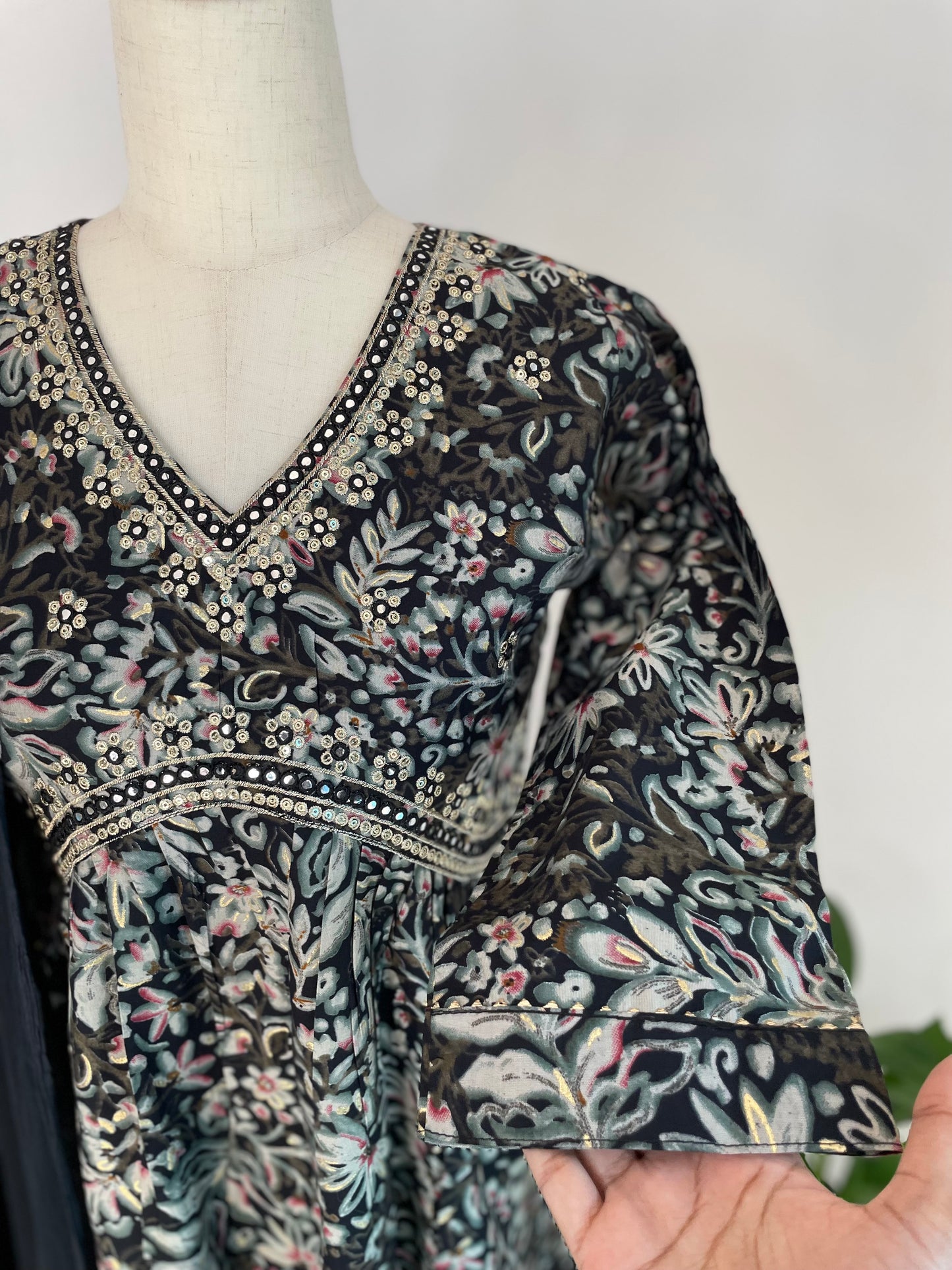 Rayon suit set