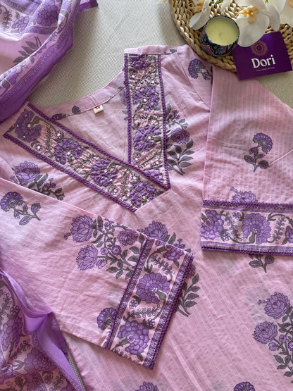 Cotton suit set