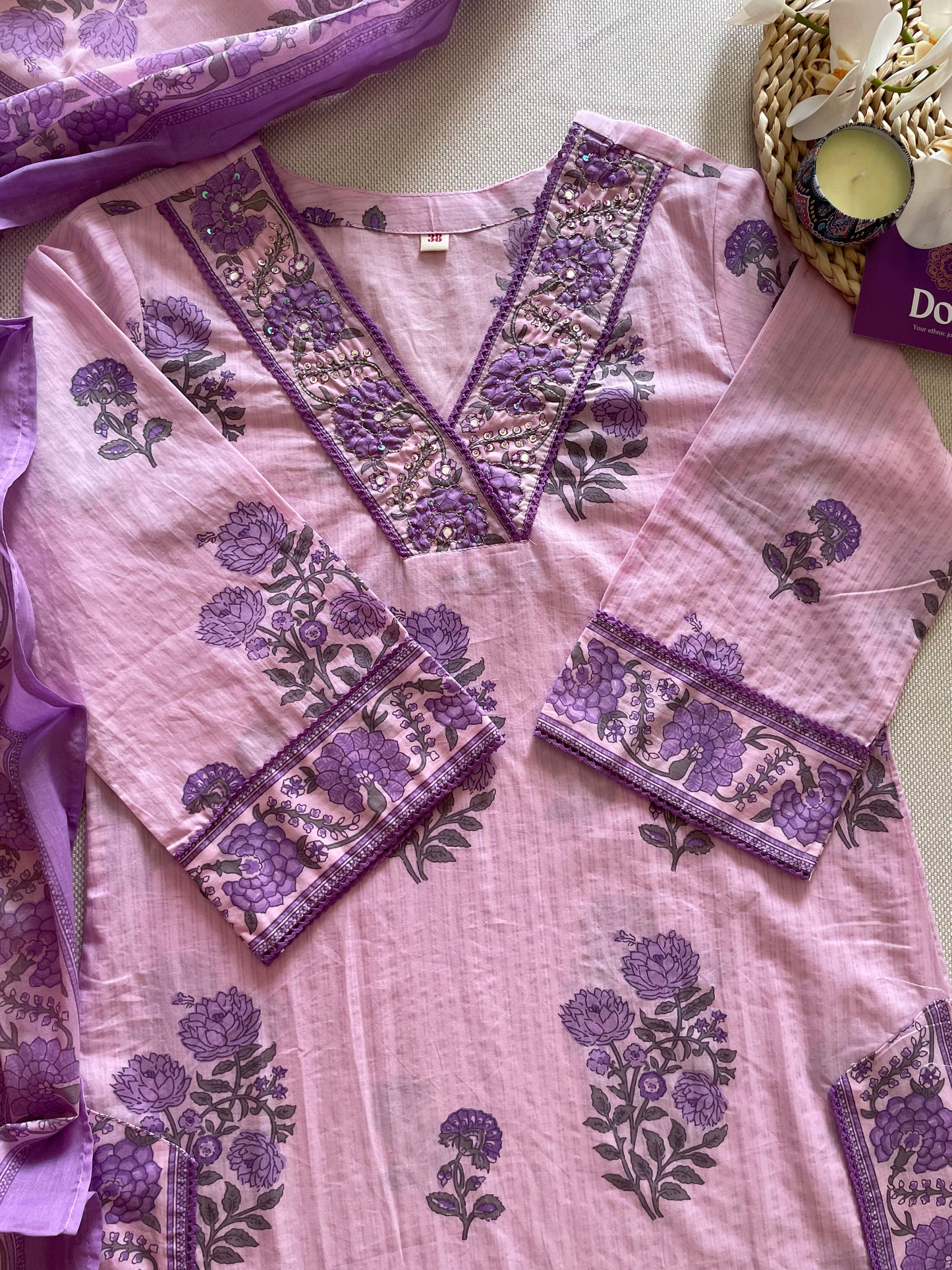 Cotton suit set