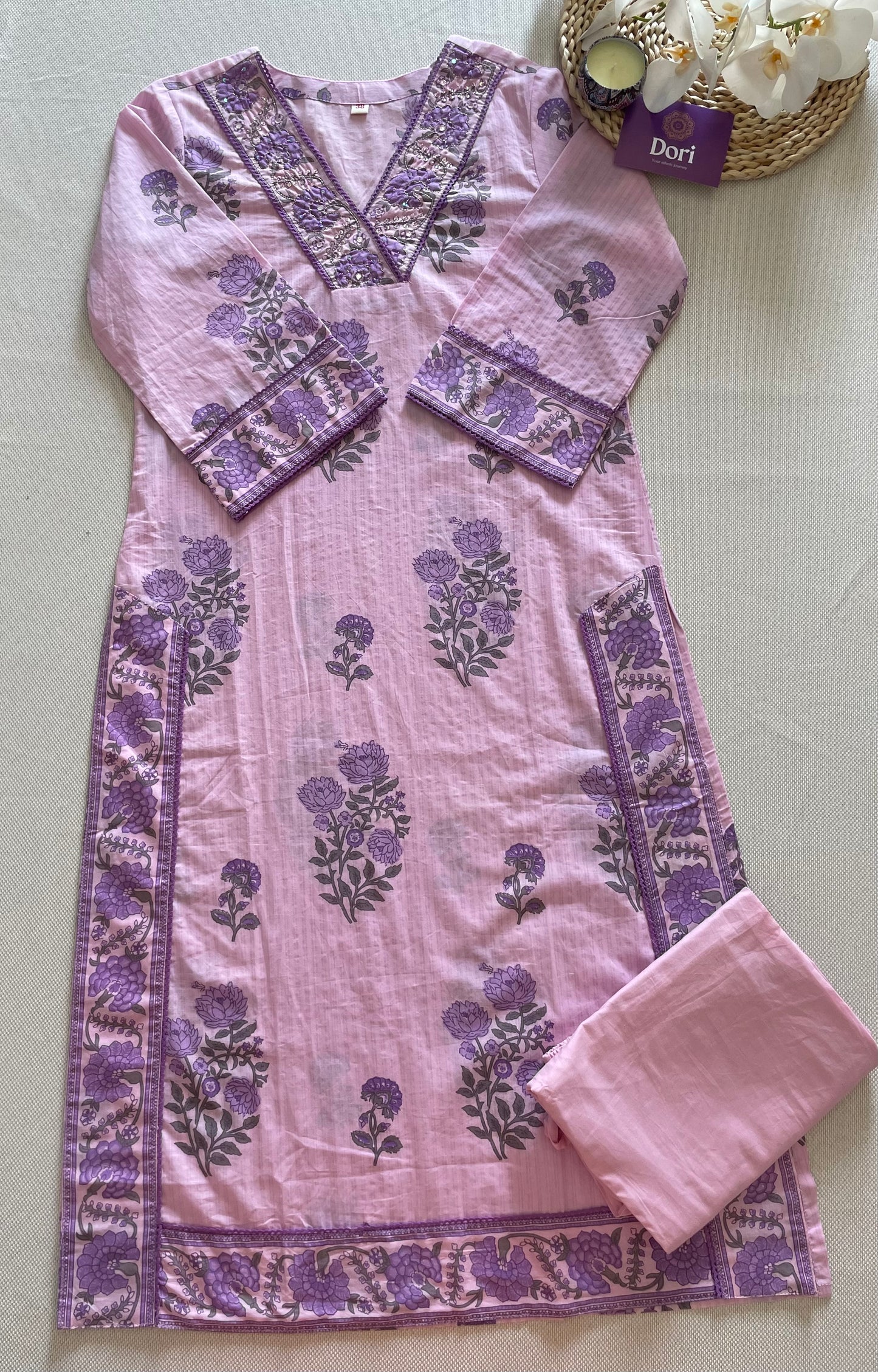 Cotton suit set