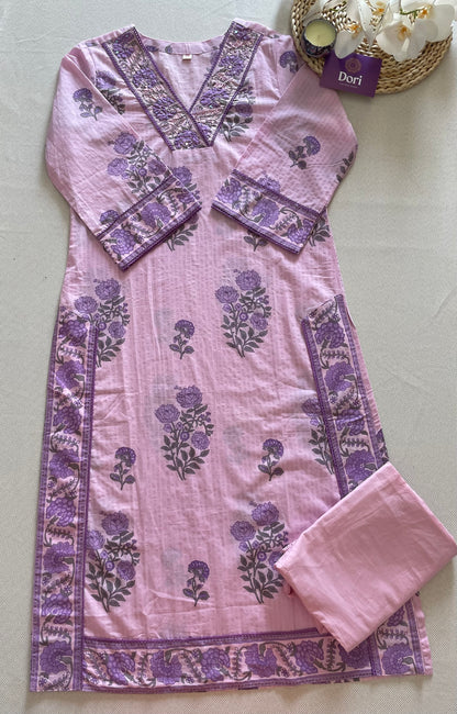 Cotton suit set