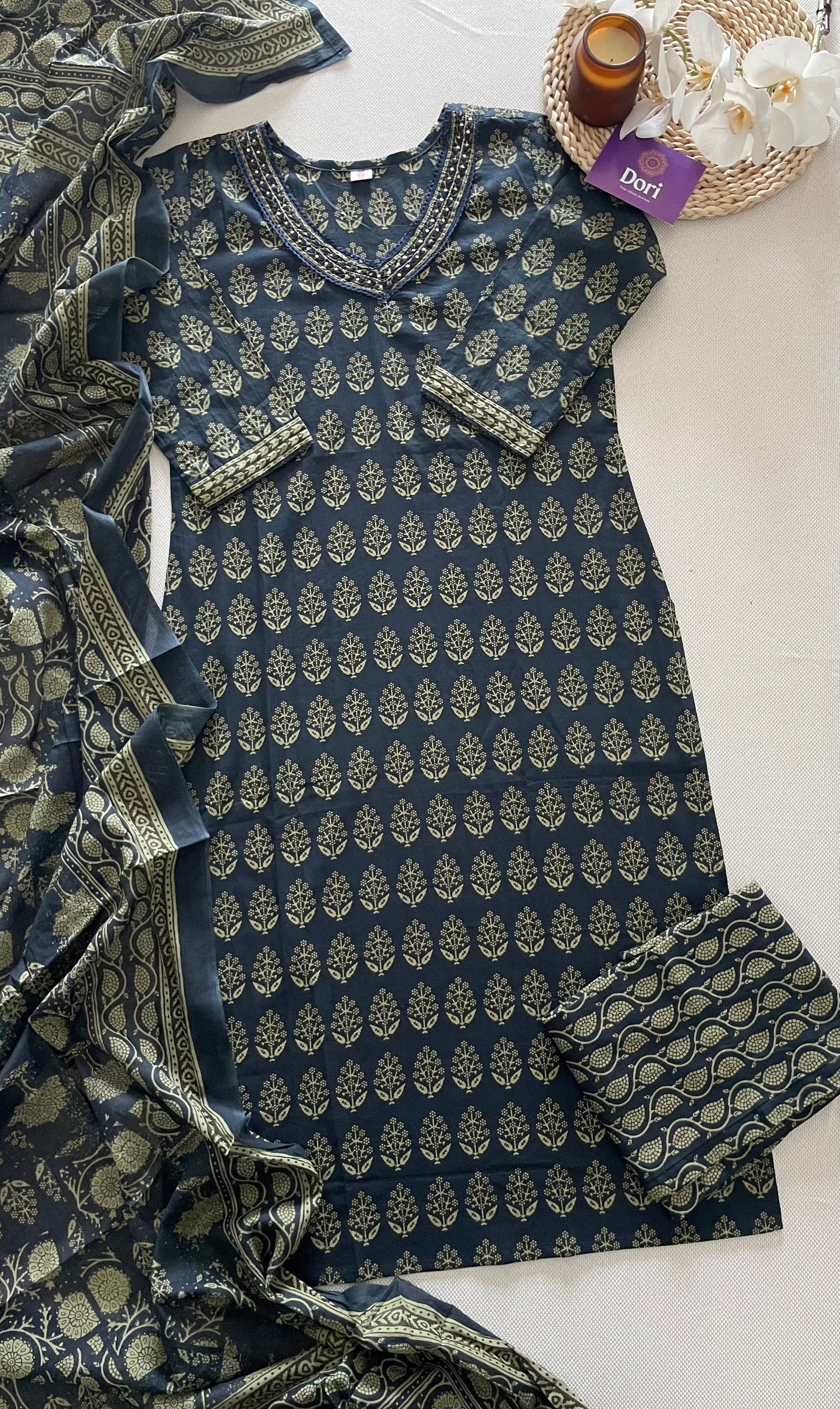 Pure cotton suit set
