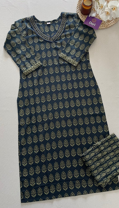 Pure cotton suit set