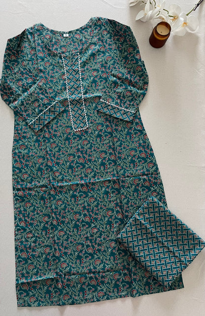 Cotton suit set