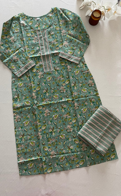 Cotton suit set