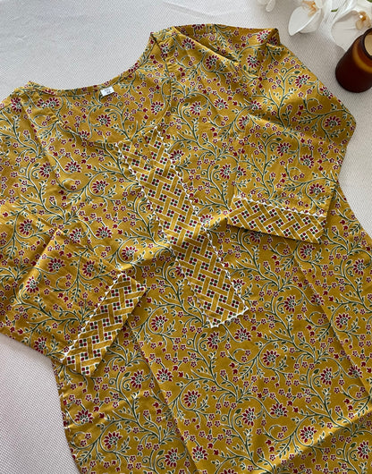 Cotton suit set