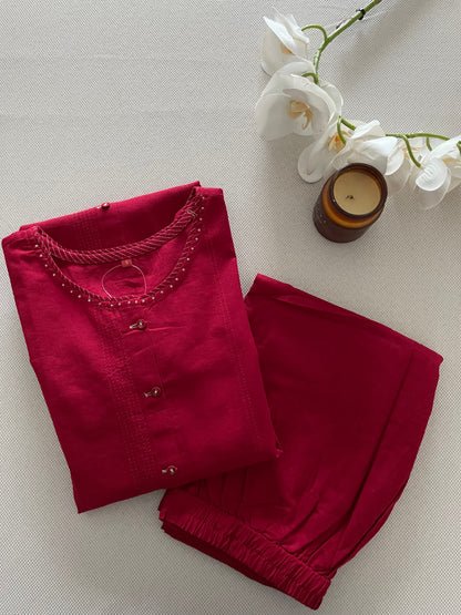 Cotton pant set