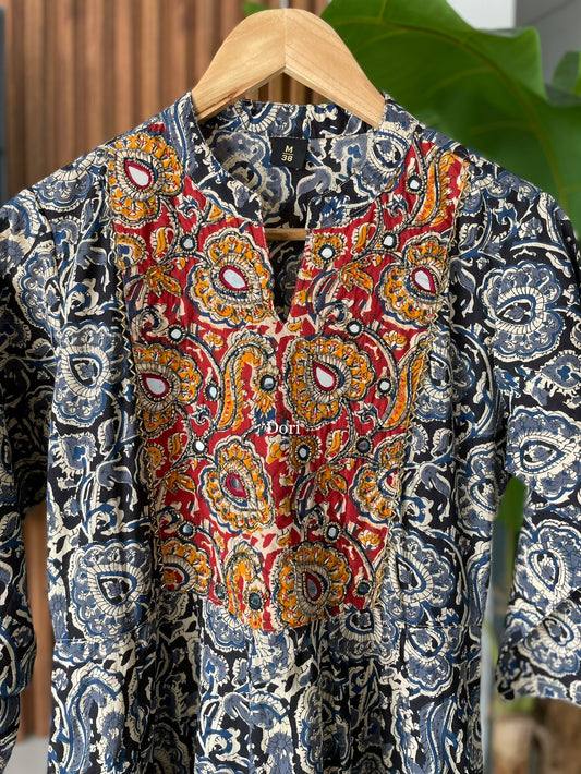 Kalamkari printed dress